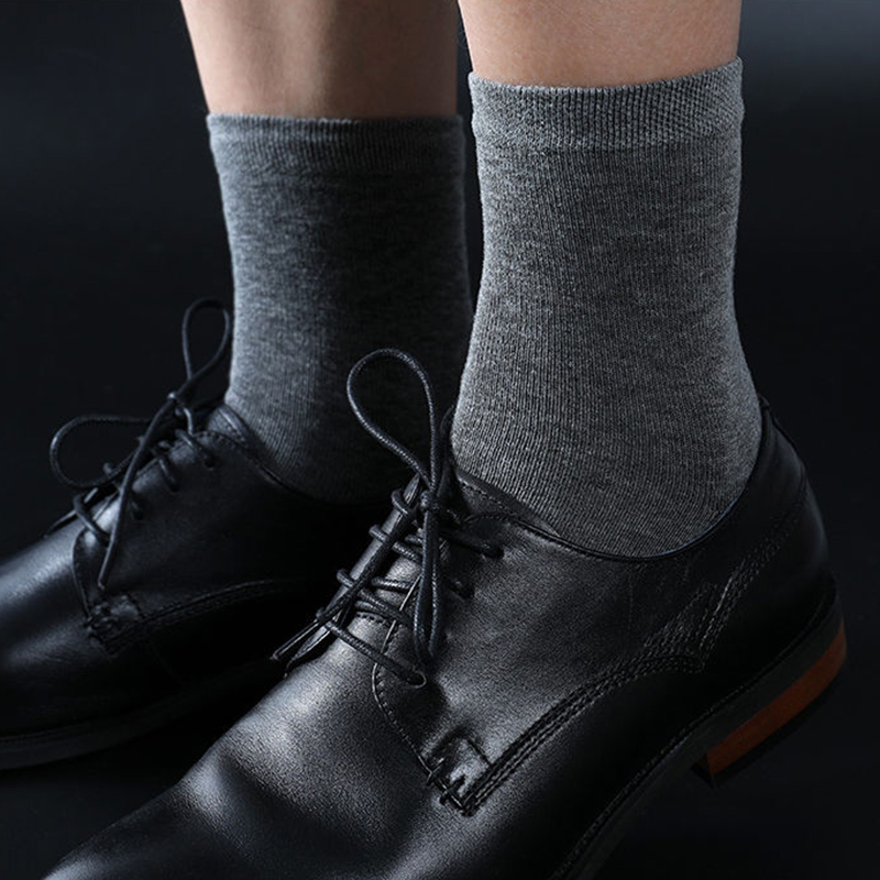Box Pack Men's Cotton Socks 10 - Cotton Crew Sock Pack 评论和价格