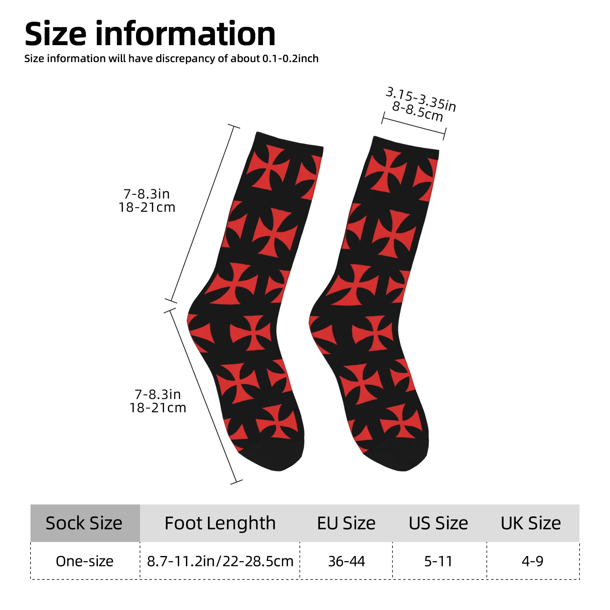 Custom Red Templar Cross Knigh - Dress Sock Men 评论和价格