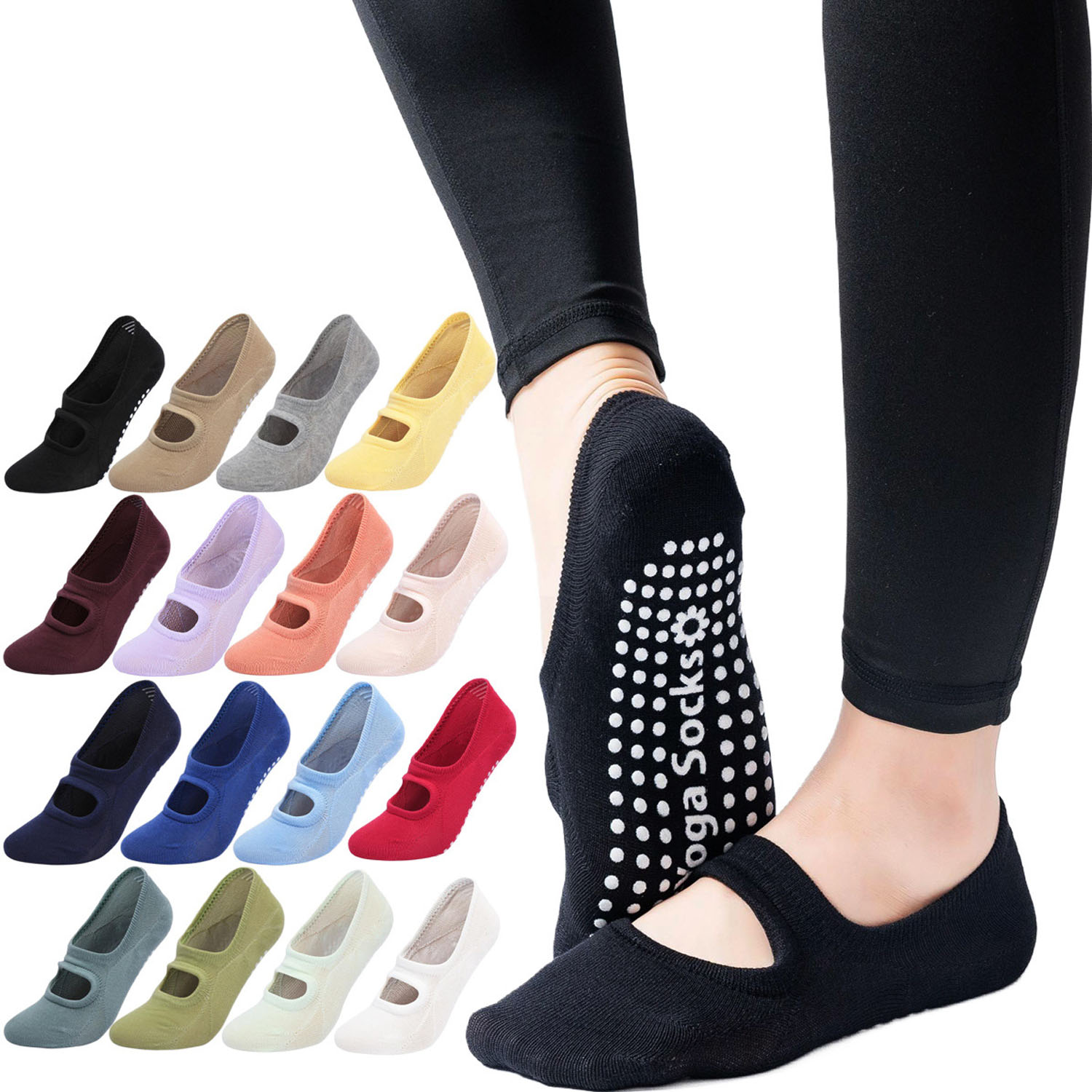 High Quality Women Yoga Socks  - Grip Sock Yoga 评论和价格