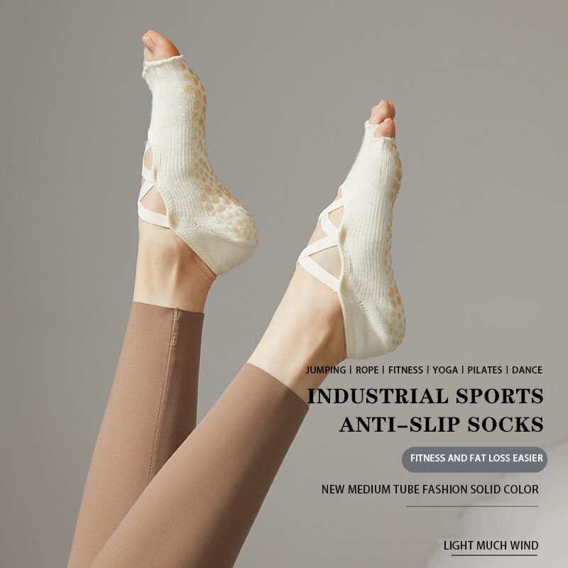 Ladies Yoga Socks Non Slip Gri - Grip Sock Yoga 评论和价格