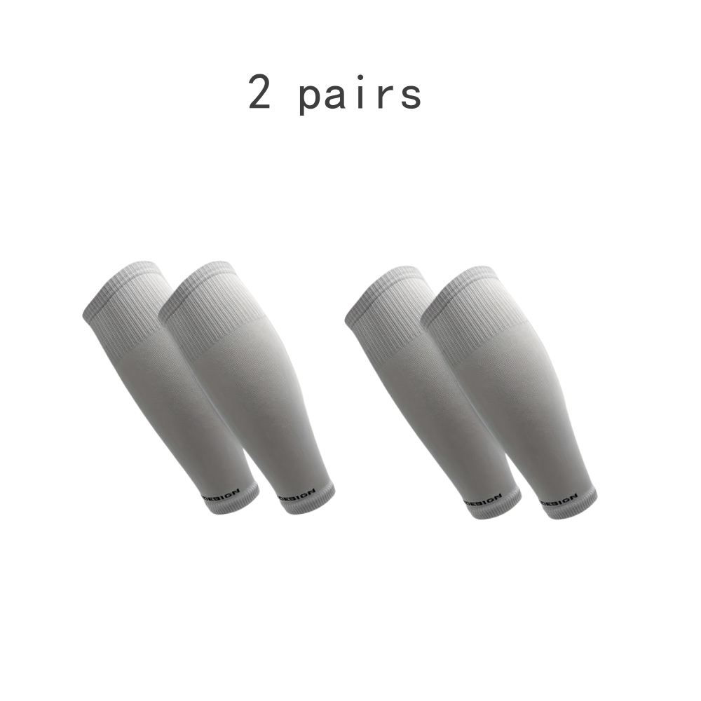 2 pairs of sports leg guards,  - Compression Sleeve Calf 评论和价格