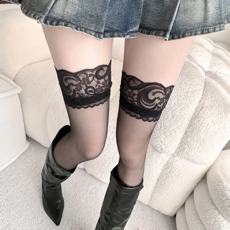 Lace Stockings Women Belt Flor - Tights Pantyhose Sheer 评论和价格