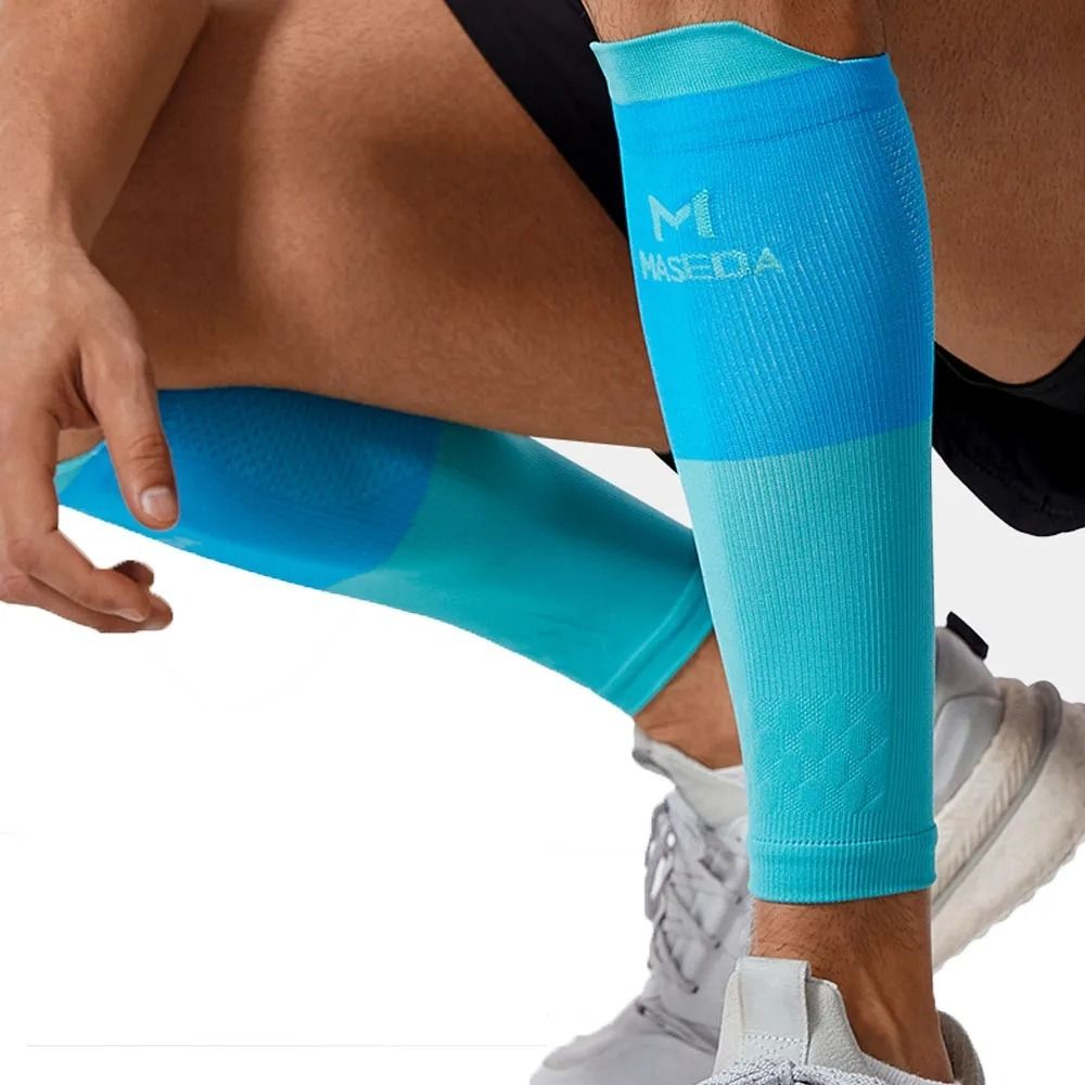 Skin Friendly Spandex Leg Slee - Compression Sleeve Calf 评论和价格