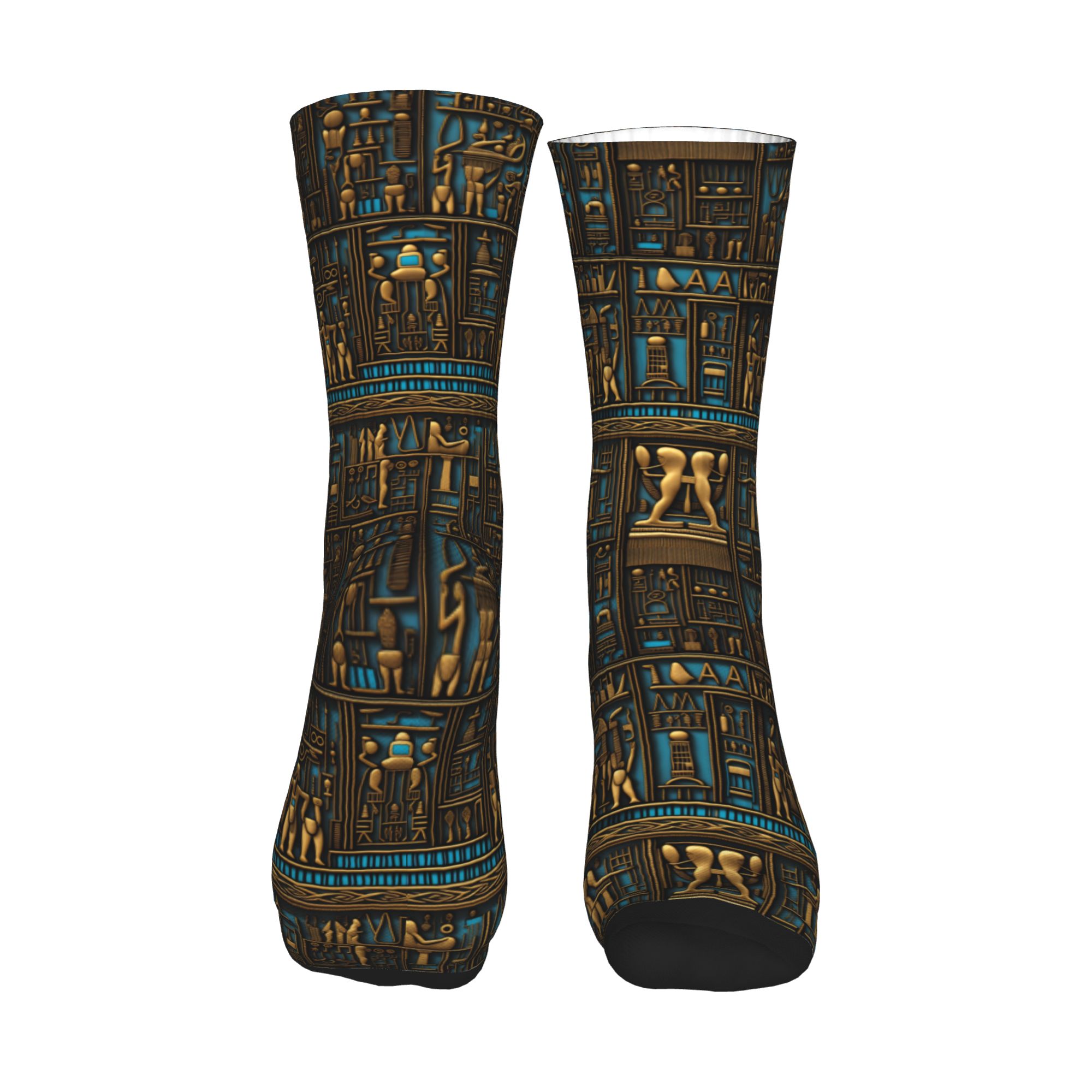 Funny Men's Egyptian Hieroglyp - Dress Sock Men 评论和价格