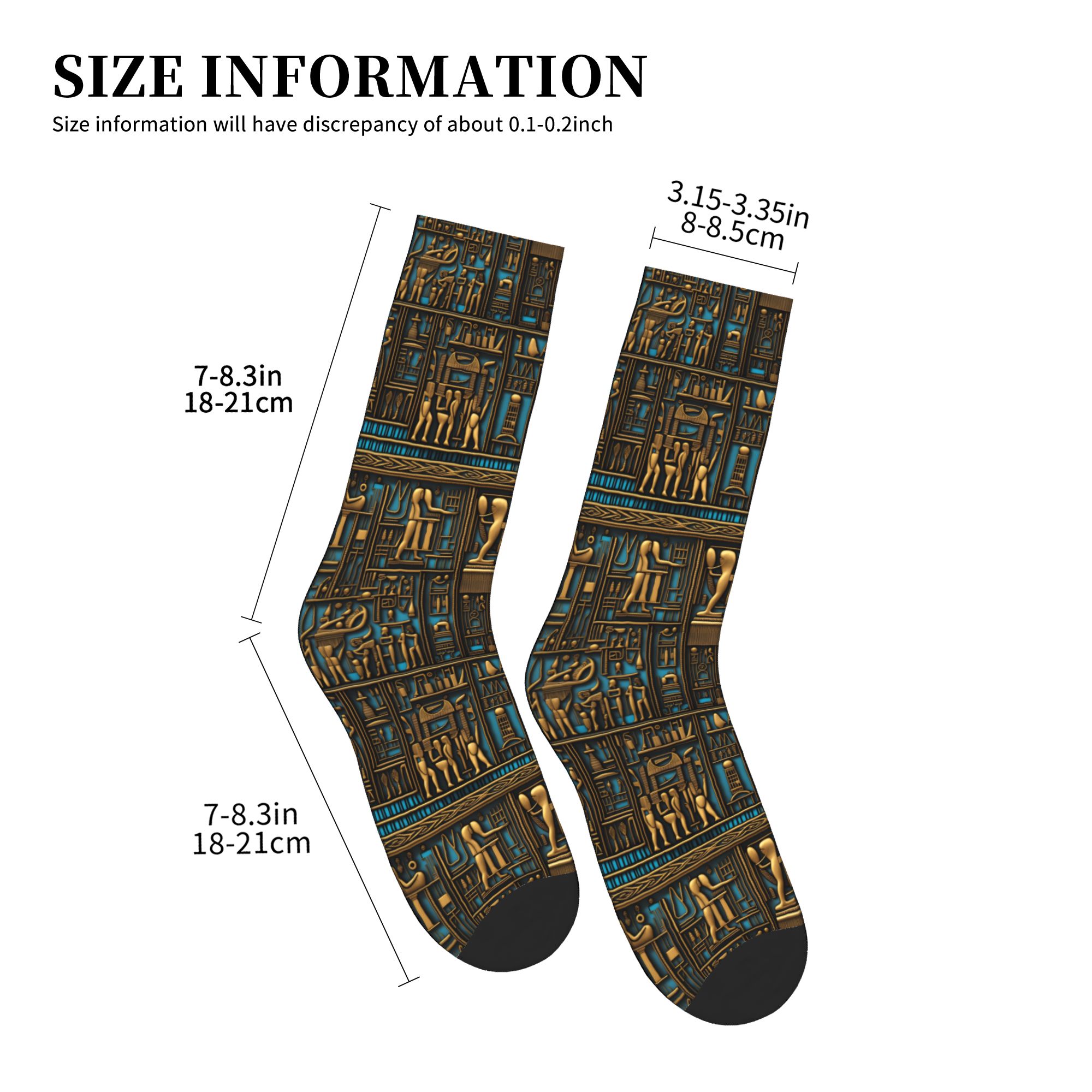 Funny Men's Egyptian Hieroglyp - Dress Sock Men 评论和价格