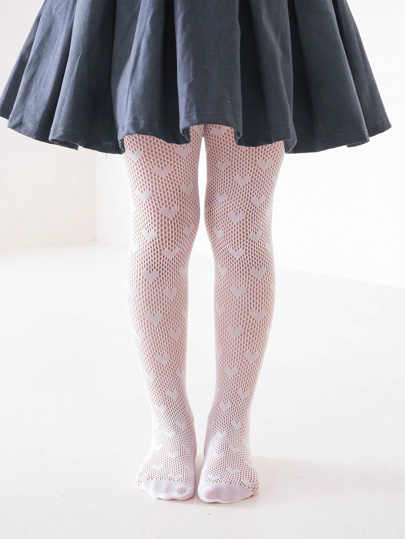 2Pcs Toddler Girls Heart Patte - Tights Pantyhose Sheer 评论和价格