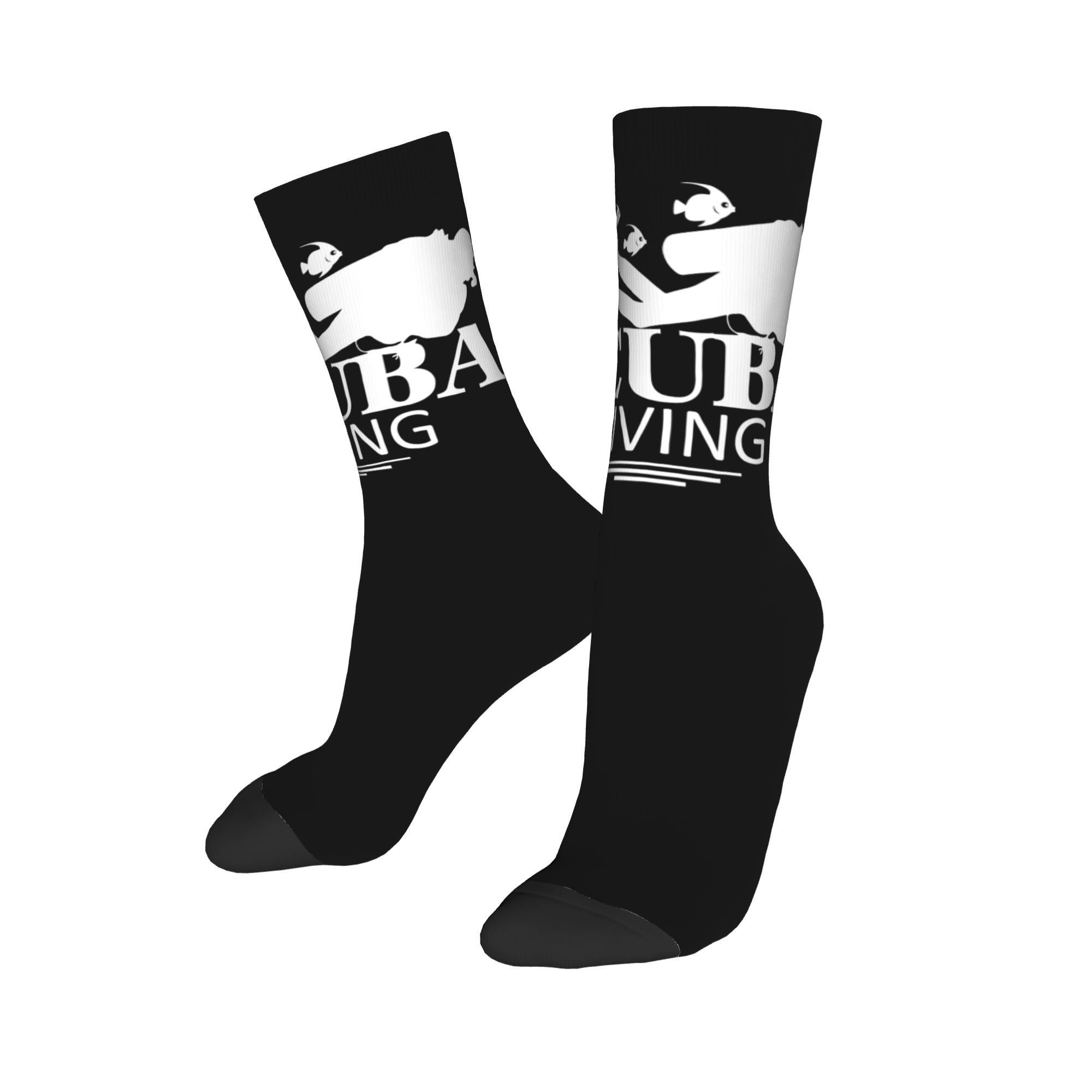Custom Funny Scuba Diving Men  - Dress Sock Men 评论和价格