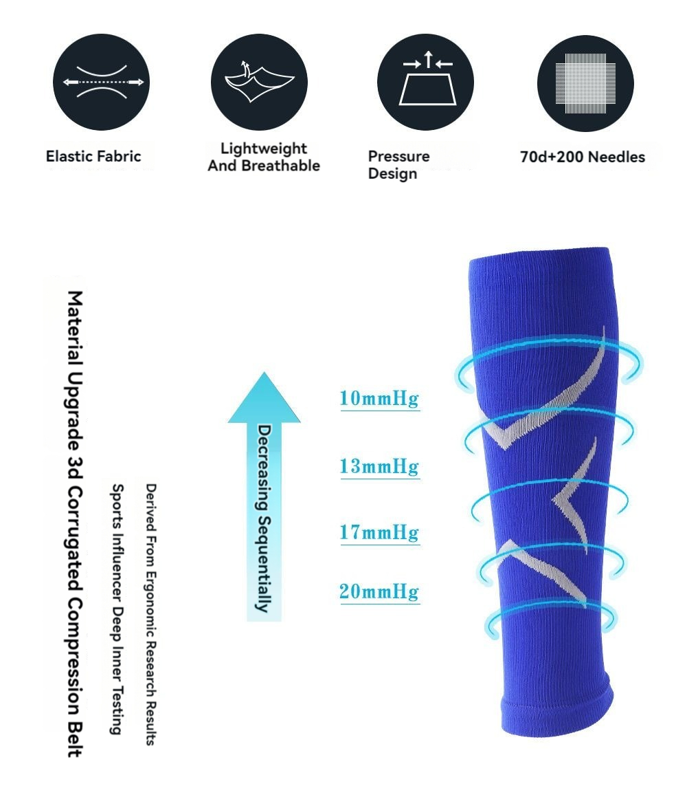 1Pairs Unisex Sports Leg Cover - Compression Sleeve Calf 评论和价格