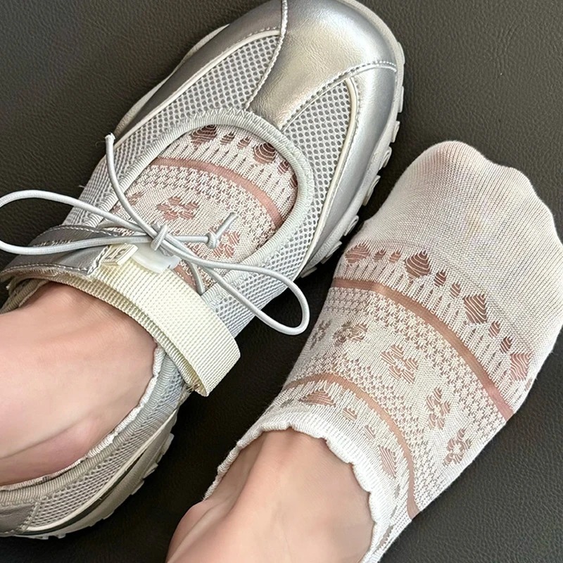 Lace Openwork Ballet Socks for - Invisibility Sock Loafer 评论和价格