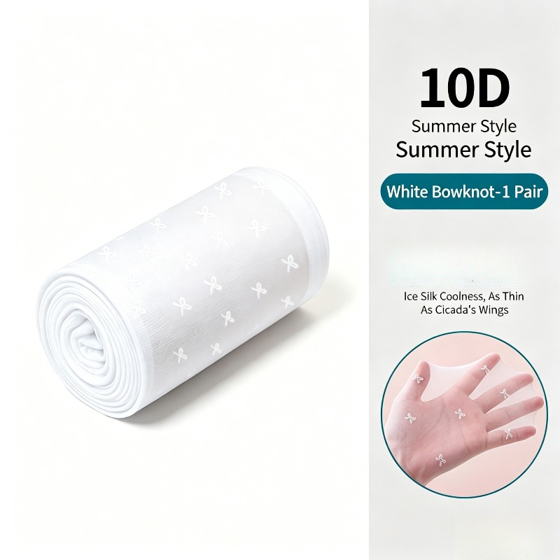 Ballet 10D Heart Bow Decor Sum - Tights Pantyhose Sheer 评论和价格