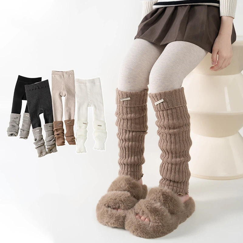 Kids Thermal Thickened Legging - Boot Sock Slouchy 评论和价格