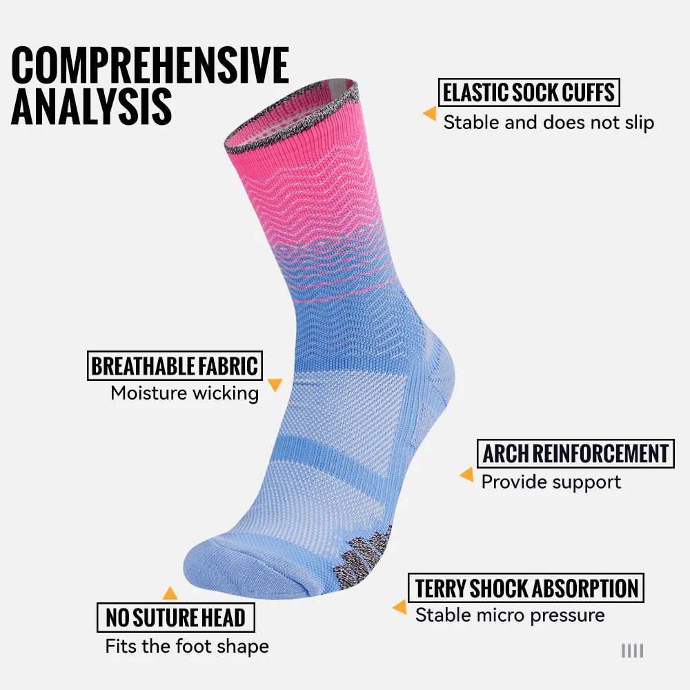 WRELS 1/2/3 Pairs Athletic Soc - Athletic Sock Cushion 评论和价格