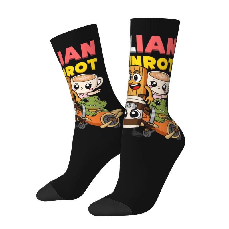 Custom Italian Brainrot Dress  - Dress Sock Men 评论和价格