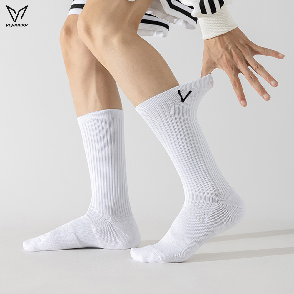 Veidoorn 4 Pairs Sports Socks  - Athletic Sock Cushion 评论和价格