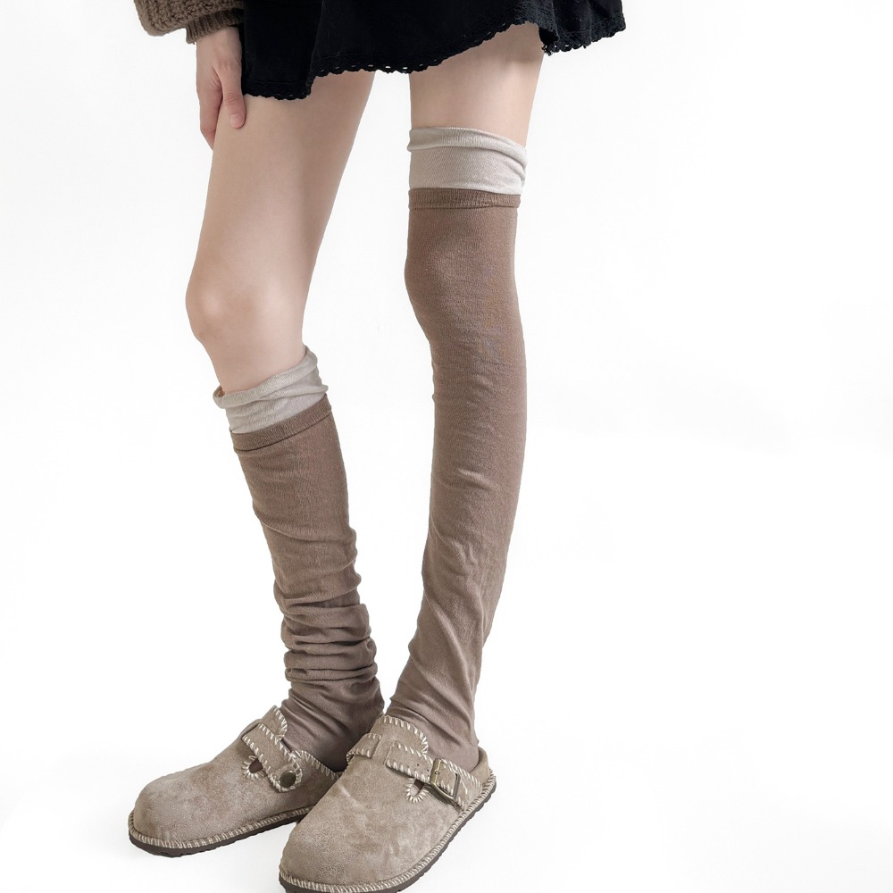 Cuffed Slouchy Stirrup Leg War - Boot Sock Slouchy 评论和价格