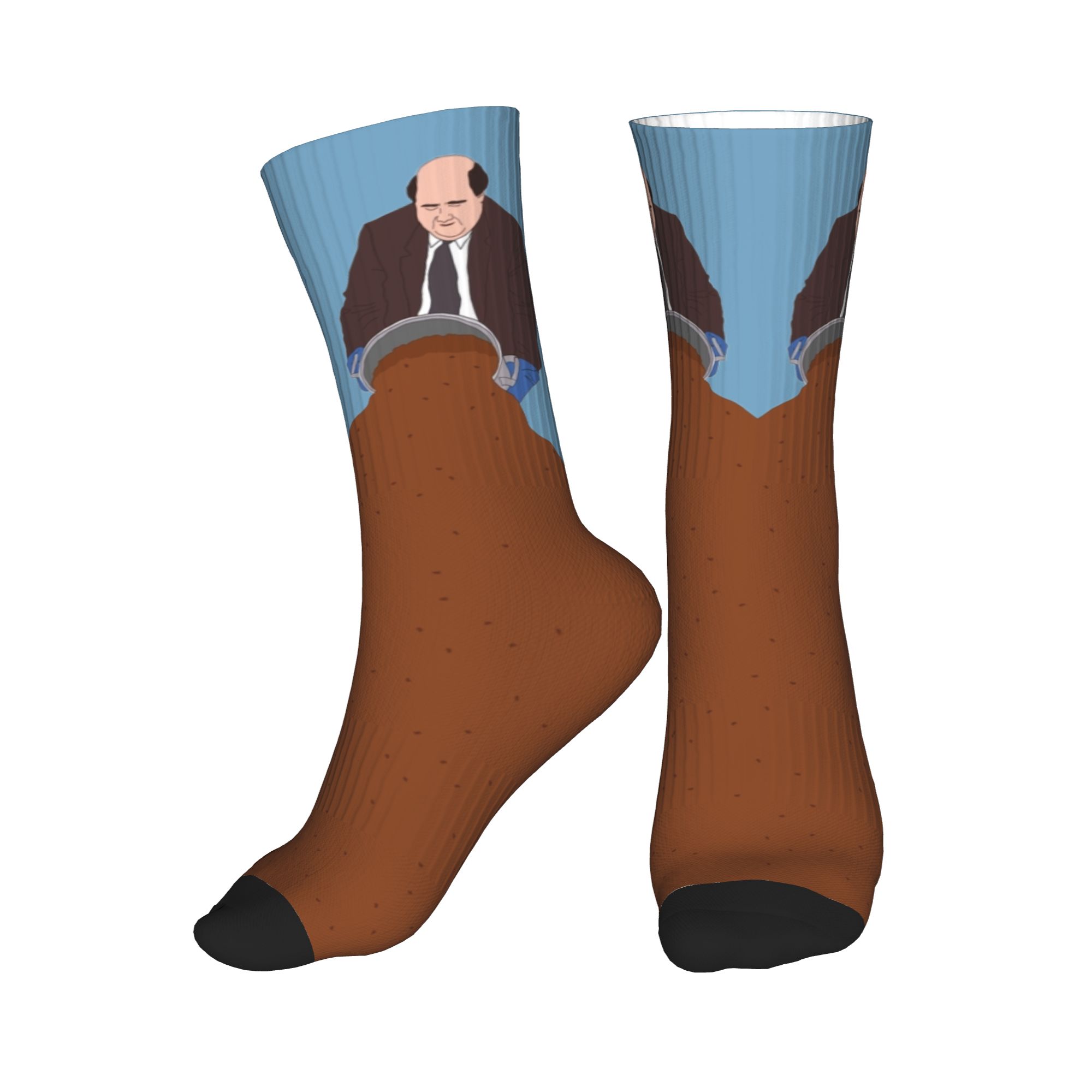 TV Show The Office Kevin's Fam - Dress Sock Men 评论和价格