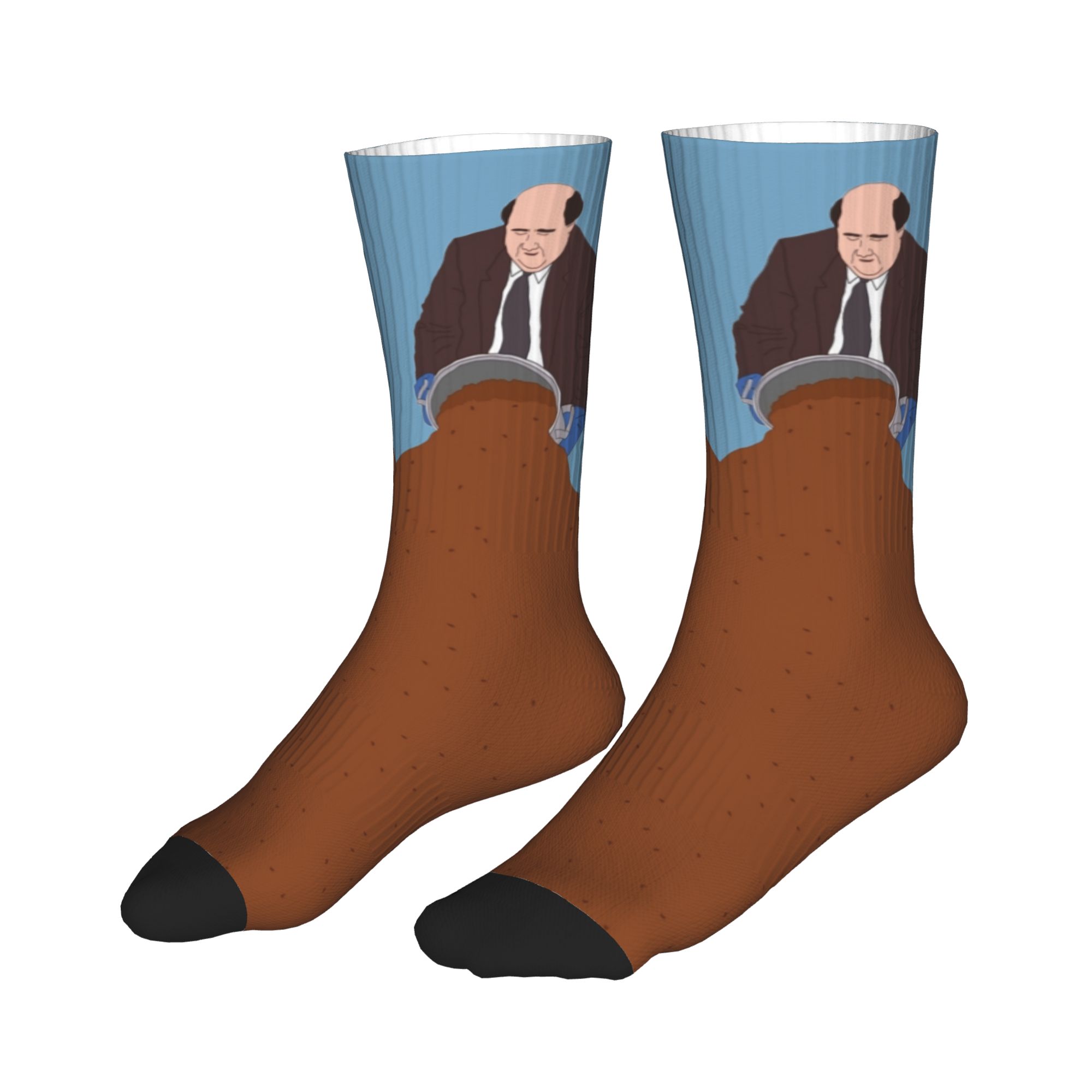 TV Show The Office Kevin's Fam - Dress Sock Men 评论和价格