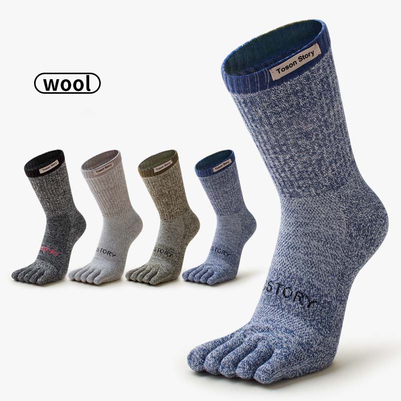 Merino Wool Five Finger Sports - Toe Sock Split 评论和价格