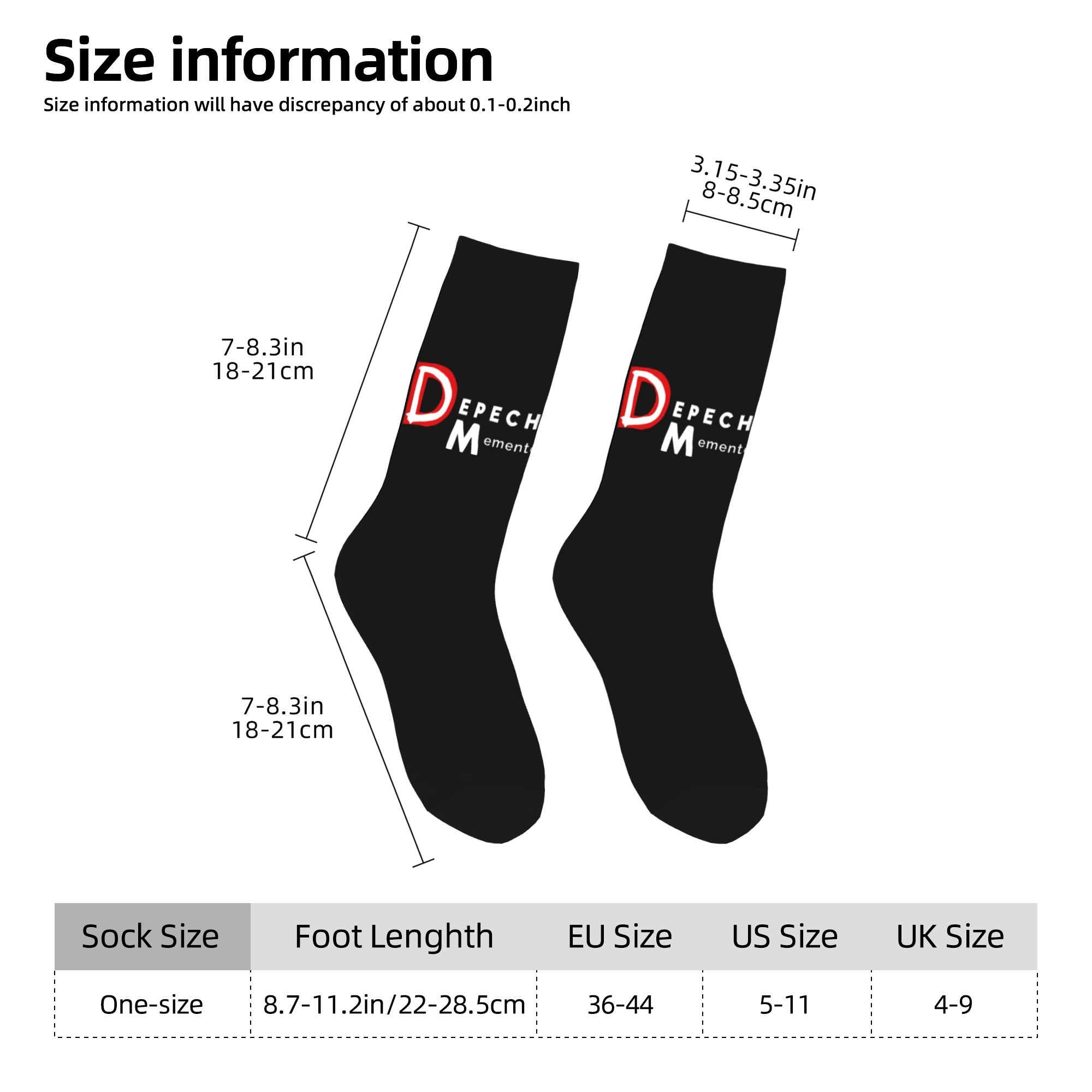 Custom Electronic Rock Depeche - Dress Sock Men 评论和价格